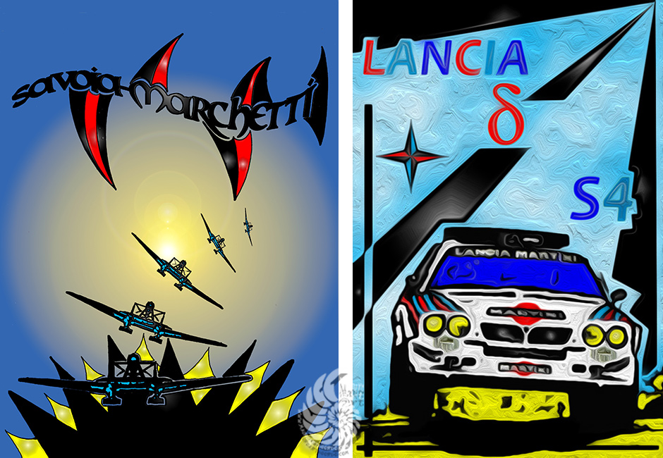 savoia marchetti - lancia delta s4